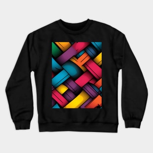 Basket weave Crewneck Sweatshirt